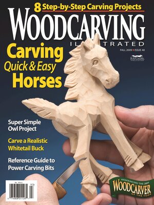 cover image of Woodcarving Illustrated Issue 48 Fall 2009